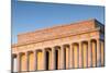 USA, Washington Dc, Lincoln Memorial, Sunrise-Walter Bibikow-Mounted Photographic Print