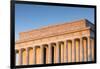 USA, Washington Dc, Lincoln Memorial, Sunrise-Walter Bibikow-Framed Photographic Print