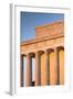 USA, Washington Dc, Lincoln Memorial, Sunrise-Walter Bibikow-Framed Photographic Print