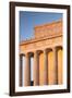 USA, Washington Dc, Lincoln Memorial, Sunrise-Walter Bibikow-Framed Photographic Print