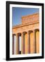 USA, Washington Dc, Lincoln Memorial, Sunrise-Walter Bibikow-Framed Photographic Print