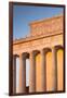 USA, Washington Dc, Lincoln Memorial, Sunrise-Walter Bibikow-Framed Photographic Print