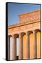 USA, Washington Dc, Lincoln Memorial, Sunrise-Walter Bibikow-Framed Stretched Canvas