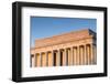 USA, Washington Dc, Lincoln Memorial, Sunrise-Walter Bibikow-Framed Photographic Print