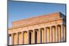 USA, Washington Dc, Lincoln Memorial, Sunrise-Walter Bibikow-Mounted Photographic Print