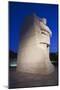 USA, Washington Dc, Martin Luther King Memorial, Dawn-Walter Bibikow-Mounted Photographic Print