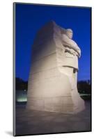 USA, Washington Dc, Martin Luther King Memorial, Dawn-Walter Bibikow-Mounted Photographic Print