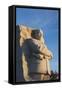 USA, Washington Dc, Martin Luther King Memorial, Sunrise-Walter Bibikow-Framed Stretched Canvas