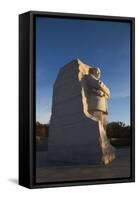 USA, Washington Dc, Martin Luther King Memorial, Sunrise-Walter Bibikow-Framed Stretched Canvas