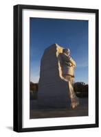 USA, Washington Dc, Martin Luther King Memorial, Sunrise-Walter Bibikow-Framed Photographic Print