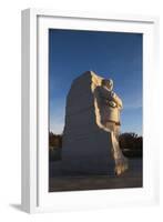 USA, Washington Dc, Martin Luther King Memorial, Sunrise-Walter Bibikow-Framed Photographic Print