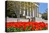 USA, Washington DC, National Gallery of Art West Building in Springtime-Hollice Looney-Stretched Canvas