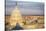 USA, Washington DC. Sunrise over the U.S. Capitol building and city.-Christopher Reed-Stretched Canvas