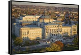 USA, Washington DC. The Jefferson Building of the Library of Congress.-Christopher Reed-Framed Stretched Canvas