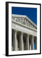 USA, Washington Dc, Us Supreme Court, Exterior-Walter Bibikow-Framed Photographic Print