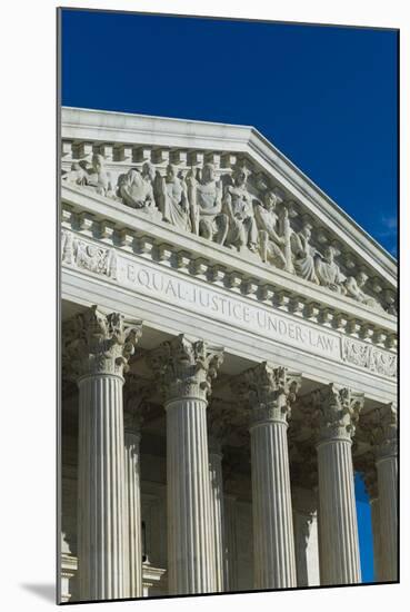 USA, Washington Dc, Us Supreme Court, Exterior-Walter Bibikow-Mounted Photographic Print