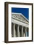 USA, Washington Dc, Us Supreme Court, Exterior-Walter Bibikow-Framed Photographic Print