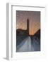 USA, Washington Dc, Vietnam War Memorial Reflects Washington Monument-Walter Bibikow-Framed Photographic Print