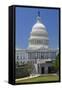 USA, Washington Dc. Visitor Entrance of the Us Capitol Building-Charles Crust-Framed Stretched Canvas