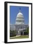 USA, Washington Dc. Visitor Entrance of the Us Capitol Building-Charles Crust-Framed Photographic Print