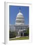 USA, Washington Dc. Visitor Entrance of the Us Capitol Building-Charles Crust-Framed Photographic Print