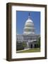 USA, Washington Dc. Visitor Entrance of the Us Capitol Building-Charles Crust-Framed Photographic Print