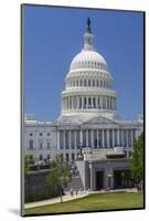 USA, Washington Dc. Visitor Entrance of the Us Capitol Building-Charles Crust-Mounted Photographic Print