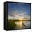 USA, Washington. Kayaker Paddling on Lake Washington's Union Bay-Gary Luhm-Framed Stretched Canvas