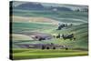 USA, Washington. Landscape of Palouse Country and Farms-Jaynes Gallery-Stretched Canvas