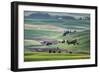 USA, Washington. Landscape of Palouse Country and Farms-Jaynes Gallery-Framed Photographic Print