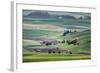 USA, Washington. Landscape of Palouse Country and Farms-Jaynes Gallery-Framed Photographic Print