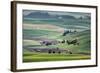 USA, Washington. Landscape of Palouse Country and Farms-Jaynes Gallery-Framed Photographic Print