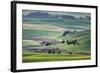 USA, Washington. Landscape of Palouse Country and Farms-Jaynes Gallery-Framed Photographic Print