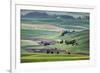 USA, Washington. Landscape of Palouse Country and Farms-Jaynes Gallery-Framed Photographic Print