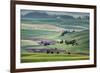 USA, Washington. Landscape of Palouse Country and Farms-Jaynes Gallery-Framed Photographic Print