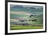 USA, Washington. Landscape of Palouse Country and Farms-Jaynes Gallery-Framed Photographic Print