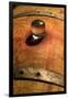 USA, Washington, Leavenworth. Barrel room in Washington winery.-Richard Duval-Framed Premium Photographic Print