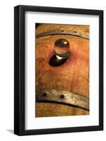 USA, Washington, Leavenworth. Barrel room in Washington winery.-Richard Duval-Framed Photographic Print