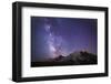 USA, Washington. Milky Way and Mt. Rainier, Mt. Rainier-Gary Luhm-Framed Photographic Print