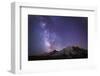 USA, Washington. Milky Way and Mt. Rainier, Mt. Rainier-Gary Luhm-Framed Photographic Print