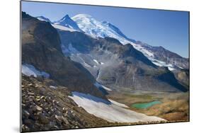 USA, Washington, Mount Rainier NP, Mountain landscape.-Jamie & Judy Wild-Mounted Photographic Print