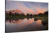 USA, Washington. Mt. Rainier Reflecting in a Tarn in Spray Park-Gary Luhm-Stretched Canvas