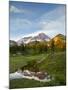 USA, Washington. Mt. Rainier Reflecting in a Tarn Near Pyramid Peak-Gary Luhm-Mounted Photographic Print