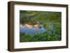 USA, Washington. Mt. Rainier Reflecting in a Tarn Near Pyramid Peak-Gary Luhm-Framed Photographic Print