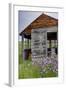 USA, Washington, Palouse. Homestead Surrounded by Wildflowers-Terry Eggers-Framed Photographic Print