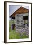 USA, Washington, Palouse. Homestead Surrounded by Wildflowers-Terry Eggers-Framed Photographic Print