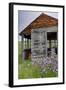 USA, Washington, Palouse. Homestead Surrounded by Wildflowers-Terry Eggers-Framed Photographic Print