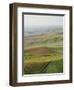 Usa, Washington, Palouse, Lush Farmland, Aerial View-Ryan Mcvay-Framed Photographic Print