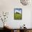 USA, Washington, Palouse. Old, Red Barn in Field of Chickpeas (Pr)-Terry Eggers-Framed Stretched Canvas displayed on a wall