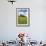 USA, Washington, Palouse. Old, Red Barn in Field of Chickpeas (Pr)-Terry Eggers-Framed Photographic Print displayed on a wall